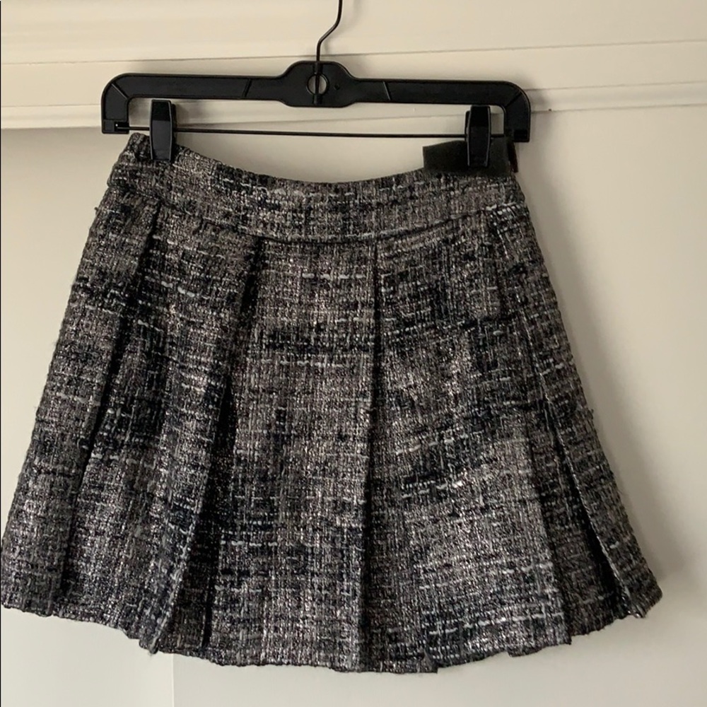 alice + olivia box pleat skirt